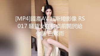 [MP4]國產AV 紅斯燈影像 RS017 騷貨女在餐桌前開屄給你嘗 白熙雨