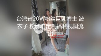 台湾省20W粉丝巨乳博主 波衣子 粉丝群定制福利视图流出