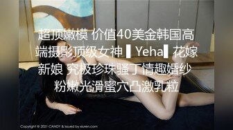 超顶嫩模 价值40美金韩国高端摄影顶级女神 ▌Yeha▌花嫁新娘 究极珍珠骚丁情趣婚纱 粉嫩光滑蜜穴凸激乳粒