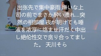 出张先で集中豪雨 嫌いな上司の前でまさか酔い溃れ…突然の相部屋 夜が明けても唾液を浓厚に络ませ汗だく中出し絶伦性交で贪り合ってました。 天川そら