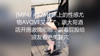 [MP4/ 482M] 床上的性感尤物AVOVE又来了，跟大哥酒店开房激情啪啪，撅着屁股给狼友看绝美骚穴