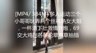 [MP4/ 384M] 多人运动三个小哥哥玩弄两个丝袜熟女大姐，一杯酒下肚激情开炮，69交大鸡巴各种轮草爆草抽插