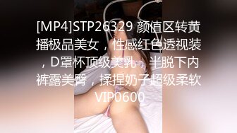 [MP4]STP26329 颜值区转黄播极品美女，性感红色透视装，D罩杯顶级美乳，半脱下内裤露美臀，揉捏奶子超级柔软 VIP0600