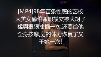 [MP4]98年苗条性感的艺校大美女偷偷兼职援交被大胡子猛男狠狠抽插一次,还要给他全身按摩,男的体力恢复了又干她一次!