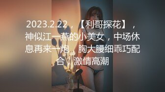 2023.2.22，【利哥探花】，神似江一燕的小美女，中场休息再来一炮，胸大腰细乖巧配合，激情高潮