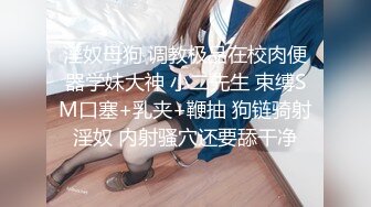 淫奴母狗 调教极品在校肉便器学妹大神 小二先生 束缚SM口塞+乳夹+鞭抽 狗链骑射淫奴 内射骚穴还要舔干净